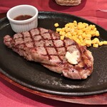 Dainingu Baru Kodama Steak&Crab - 鉄板サーロインステーキ