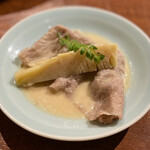 赤坂 らいもん - サーロインと筍のごまだれ