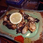 山屋 - 牡蠣のバター炒め　こってりとしたうまみ