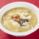 Spicy stew of Chinese cabbage and white fish