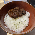 鴨中華そば 楓 - みそ肉みそ丼