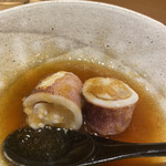 鮨 さいとう - イカしてる。食べたあとシャリ入れてリゾット