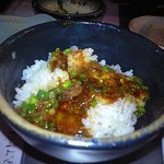 魚真 - 玉子かけご飯（裏メニュー？）