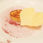 フロリレージュ - 五郎島金時のガレットとバニラのアイスクリーム