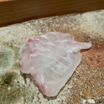 匠 進吾 - このハタ、歯応えと甘さが見事！