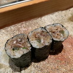 匠 進吾 - 蛍烏賊、蕗、木の芽。春三昧の巻物。
      巻物界で優勝！もう、絶品！