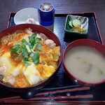 Shima ya - 親子丼定食（大盛）