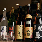 Shochu carefully selected by the owner!