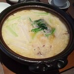 Chuugokuryouri Bireika - 知床鶏と青菜のとろとろ白湯煮込みつゆそば
