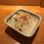 赤垣屋 - 長芋の甘酢漬け190円