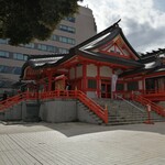 CANARD - 花園神社・横からの全体♪