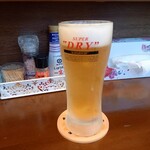 串カツ なにわ - ビール 430円