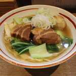 青葉らあめん　ほんまもん屋 - 青葉らあめん(1,000円、斜め上から)