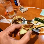 立ち飲み世界のこにし - 煮込みトッピングきゅうり