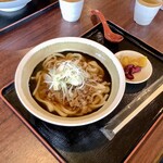 農園レストラン だいだい - 黒豚うどん 800円(税込)