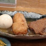 大八 - たまご、ごぼてん、厚揚げ
