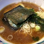 田島家 - 醤油ラーメン中盛り