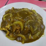 中華料理 萬福 - カレー焼きそば。コレが食べたくって、食べたくって・・・！