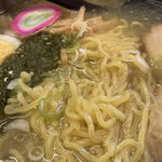 Ra-Men Semmonten Kurumi - しおラーメン、麺アップ