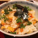 銀座 しのはら - ★9たけのこ、桜海老、ホタテのごはん