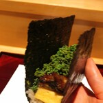 銀座 しのはら - ★9手巻き寿司