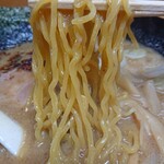 Ramen Kobushi - さがみ屋製麺の中太縮れ麺