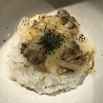 鴨出汁中華蕎麦 麺屋yoshiki - 締めの浅利リゾット