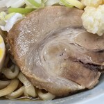 ラーメン もっけだの - 2022.4～新メニュー『G麺+ニンニク』の豚