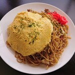 Suimon Yakisoba Akita - やきそば大盛、玉子付き