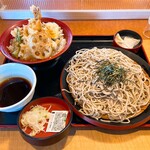 Kyuubee Ya - ざるそば天丼セット