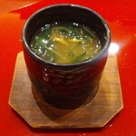 鮨 たかはま - 焼き穴子の茶碗蒸し