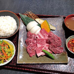Premium Yakiniku (Grilled meat) set meal