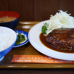 三福亭 - ハンバーグ定食