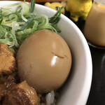 Tennoujirurohan - 味付け玉子