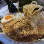 Ramen Akatsuki - 麺は低加水小麦麺