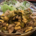 Hakata Ryouritaemon - 本日の日替り 豚高菜炒め