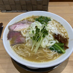 和風ピンポン竹末 - 「濃厚醤油そば」大盛&ネギ増し。最高に美味いです。