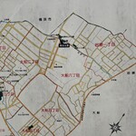 でぶそば - 現在位置にあるのが