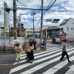 でぶそば - 松竹前の交差点の先に撮影所の正門が有りました