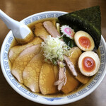 白河中華そば 葵 - チャーシュー麺