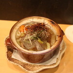 季節料理 よし野 - 牛スジと大根の煮込み