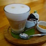 茶蔵坊 - カプチーノとミニスィーツ