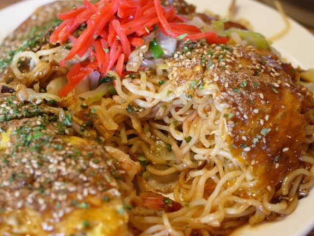 広島風おこのみ焼 珠芽（むかご） - 仙台市泉区その他（お好み焼き）の写真