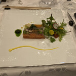 四間道レストランMATSUURA - 春の食材のテリーヌ