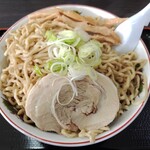 自家製太麺 渡辺 - らー麺 激大【850円】