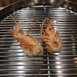 てんぷら 下村 - 車海老脚