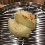 てんぷら 下村 - 小玉ねぎ