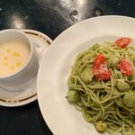 サラ・アンダルーサ - ランチ日替Cパスタ：ジェノベーゼ