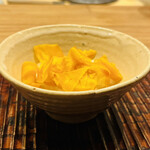 おが和 - ☆半生カラスミご飯。悶絶級の美味さ❗️