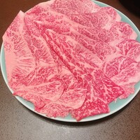 人形町今半 名古屋ミッドランドスクエア店 - 岩手産と群馬…だったかな黒毛和牛